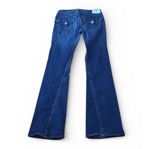True Religion jeans Joey Twisted hem Flare Jeans Size 29